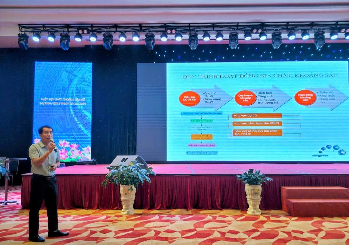 Quảng Trị tập huấn triển khai thi hành Luật Địa chất và Khoáng sản
