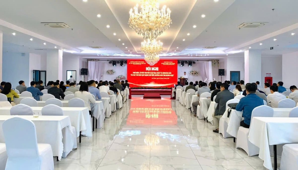 Lai Châu phổ biến, tuyên truyền Luật Địa chất và Khoáng sản 