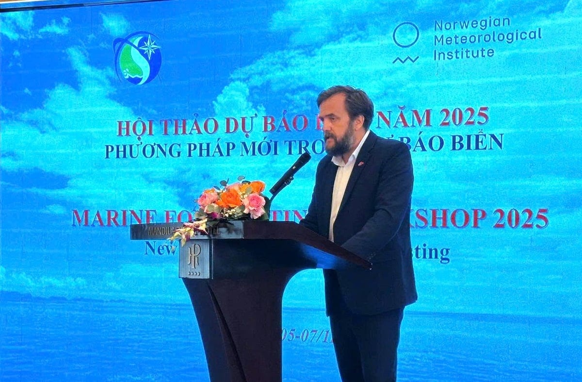 Việt Nam - Na Uy hợp tác tăng cường năng lực dự báo biển 