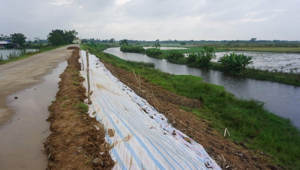 Nâng cấp các tuyến đê phòng chống thiên tai tại Thanh Hóa 