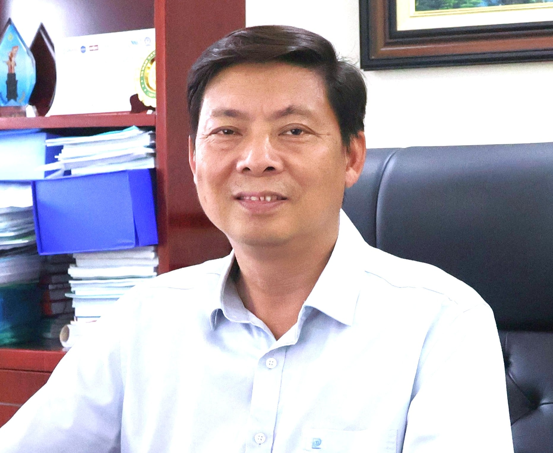 PGS.TS Mai Văn Trịnh, Viện trưởng Viện Môi trường Nông nghiệp. Ảnh: Trung Nguyên