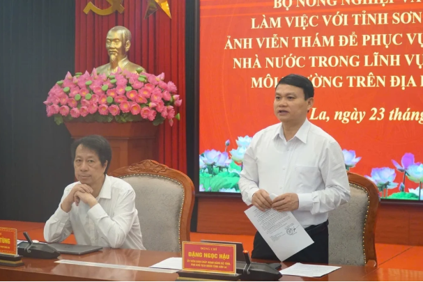 Sơn La: Ứng dụng ảnh viễn thám để xác định cơ sở dữ liệu đất đai
