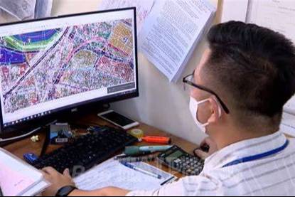 Đốc tiến độ xây dựng cơ sở dữ liệu đất đai