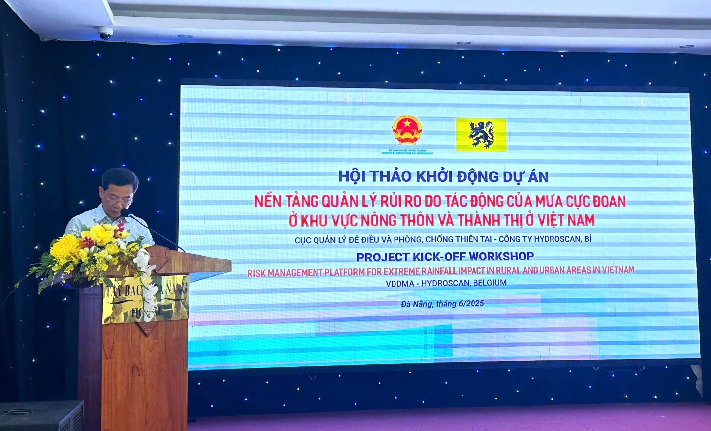 Thí điểm quản lý rủi ro do tác động của mưa cực đoan