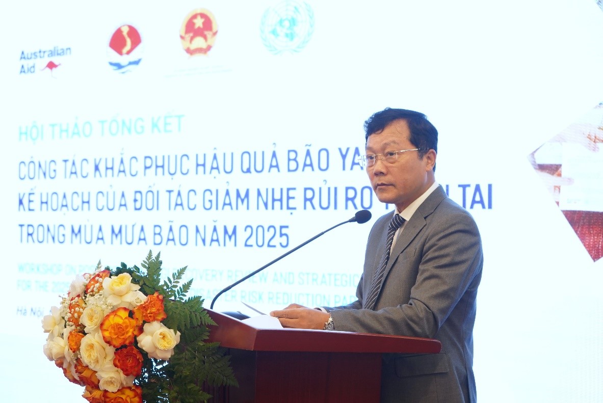 Tạo thuận lợi cho tiếp nhận các nguồn viện trợ khắc phục hậu quả thiên tai