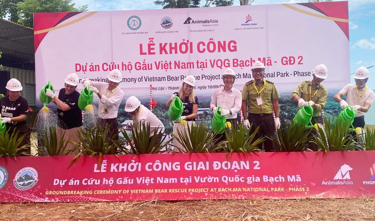 Khởi công giai đoạn 2 Trung tâm Cứu hộ Gấu Việt Nam
