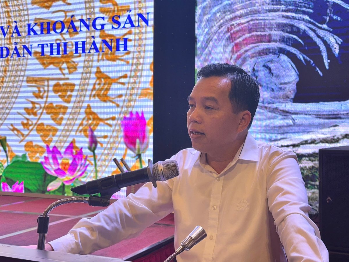 Nghệ An phổ biến Luật Địa chất và Khoáng sản
