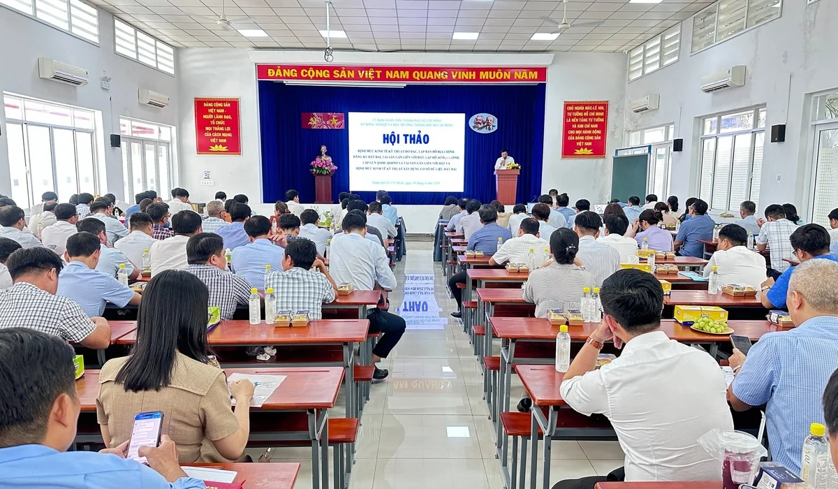 TP.HCM lấy ý kiến góp ý định mức kinh tế - kỹ thuật về đất đai
