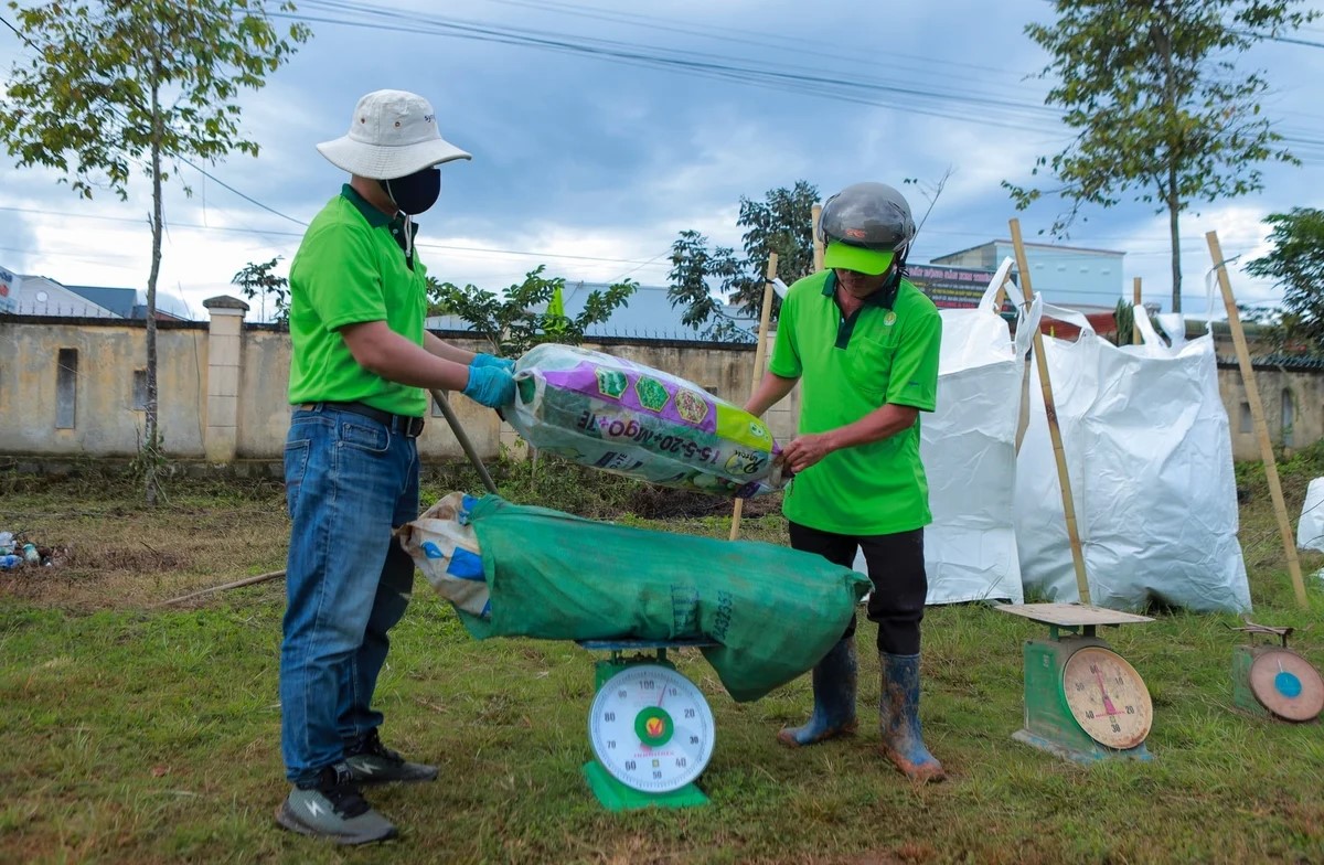 Cơ chế EPR xử lý bao bì thuốc bảo vệ thực vật sau sử dụng 
