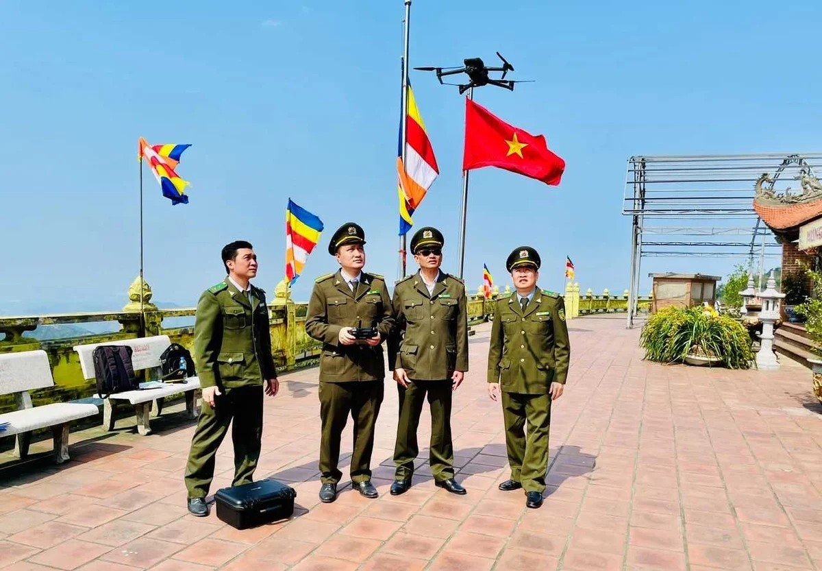 Ứng dụng flycam nâng tầm quản lý rừng tại Quảng Ninh
