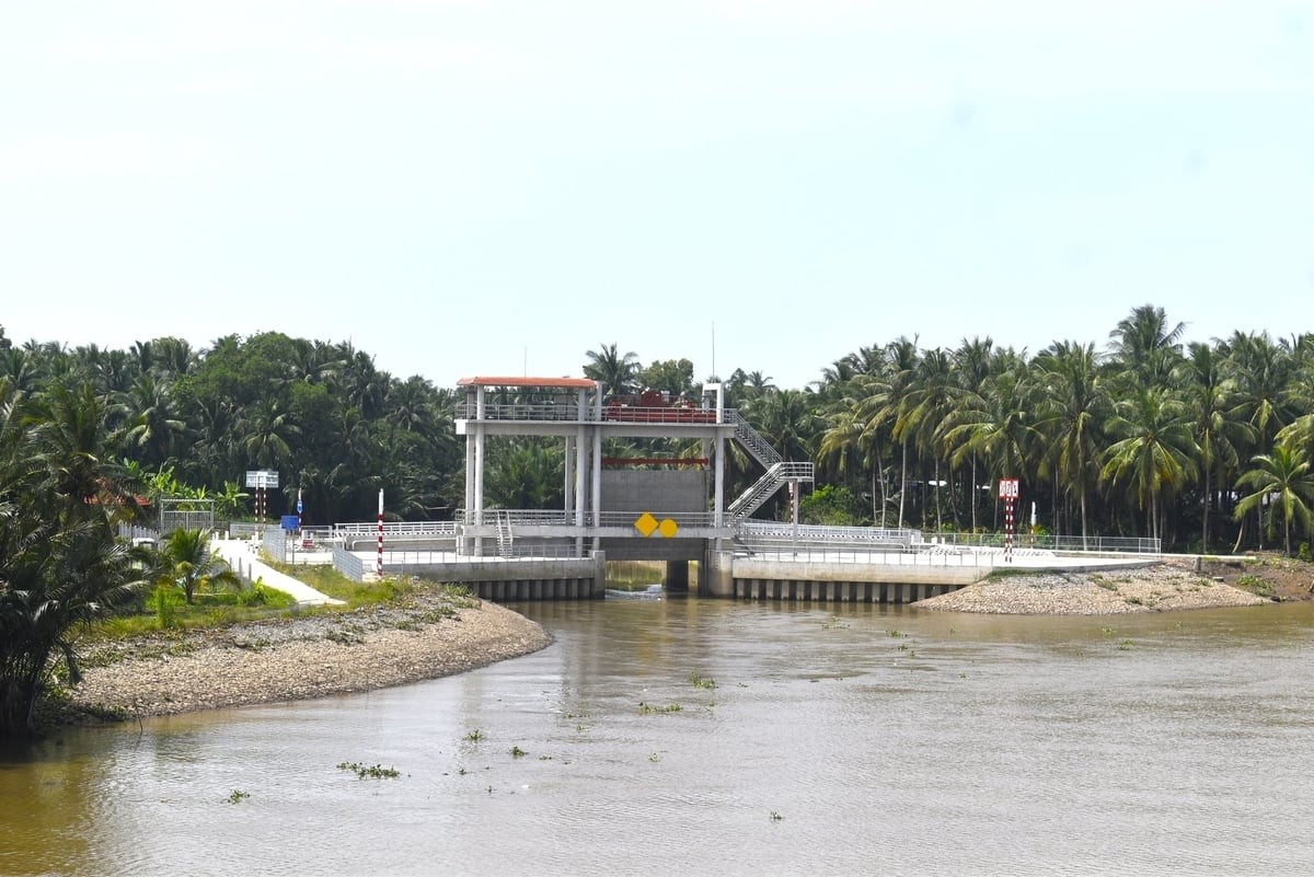 Chuẩn bị đầu tư dự án kiểm soát nước Nam Bến Tre 