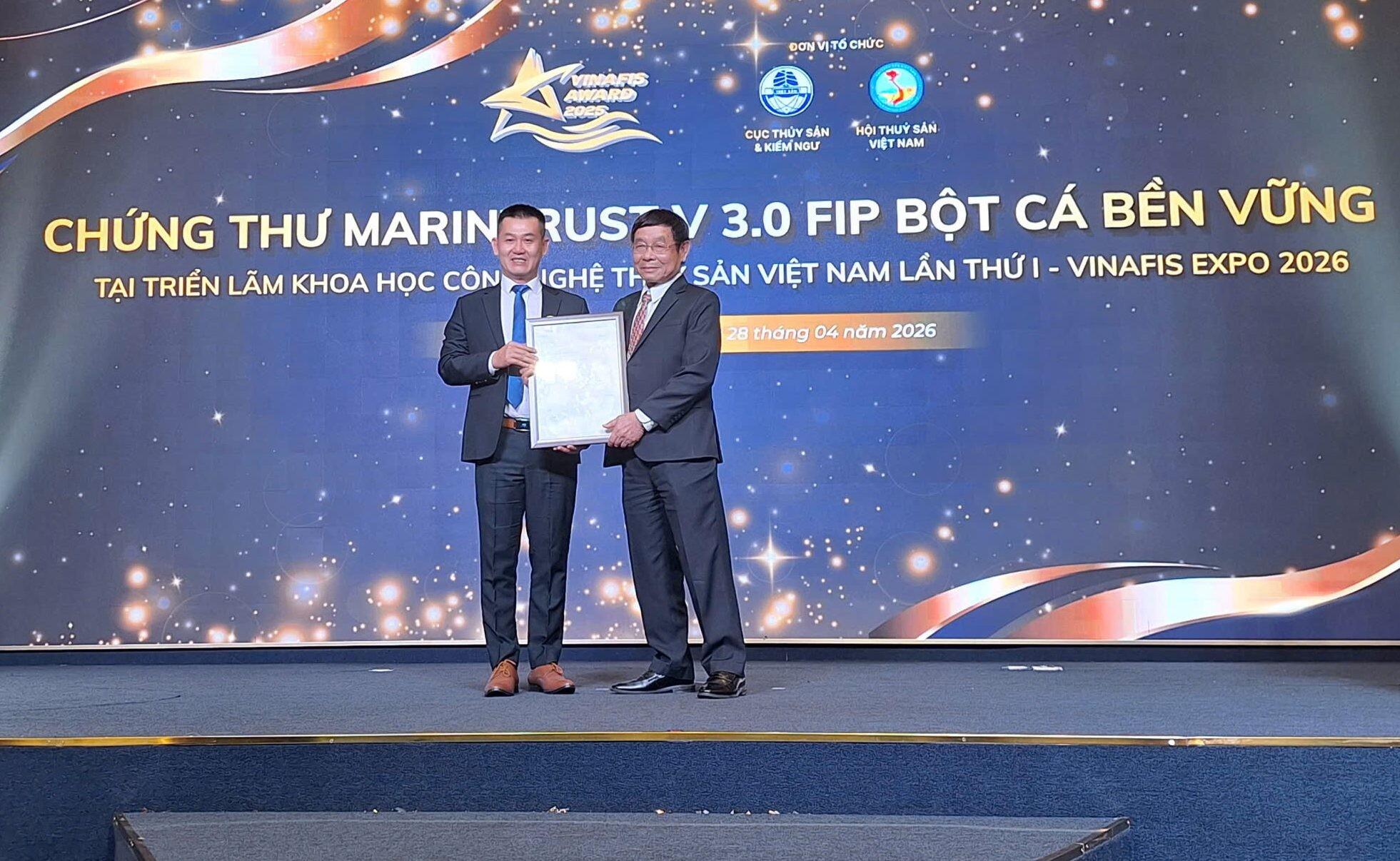 Việt Nam có bột cá biển đạt chuẩn MarinTrust 3.0