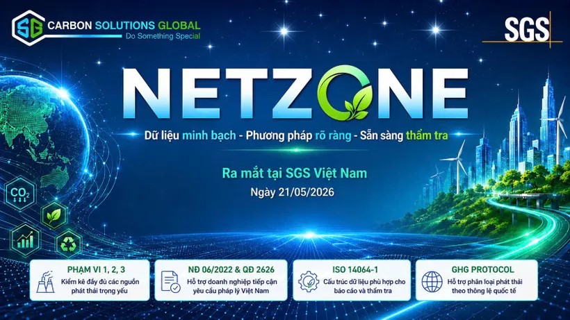 Ra mắt NetZone, thúc đẩy minh bạch dữ liệu phát thải tại Việt Nam