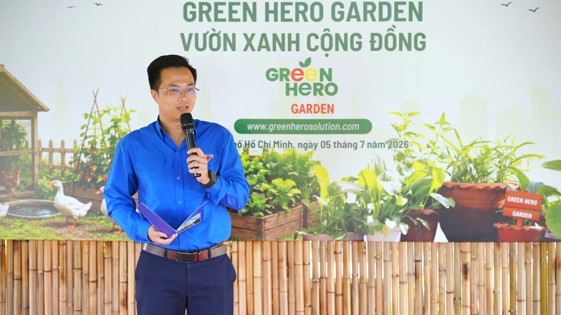 Ra mắt mô hình vườn cộng đồng theo hướng nông nghiệp tuần hoàn
