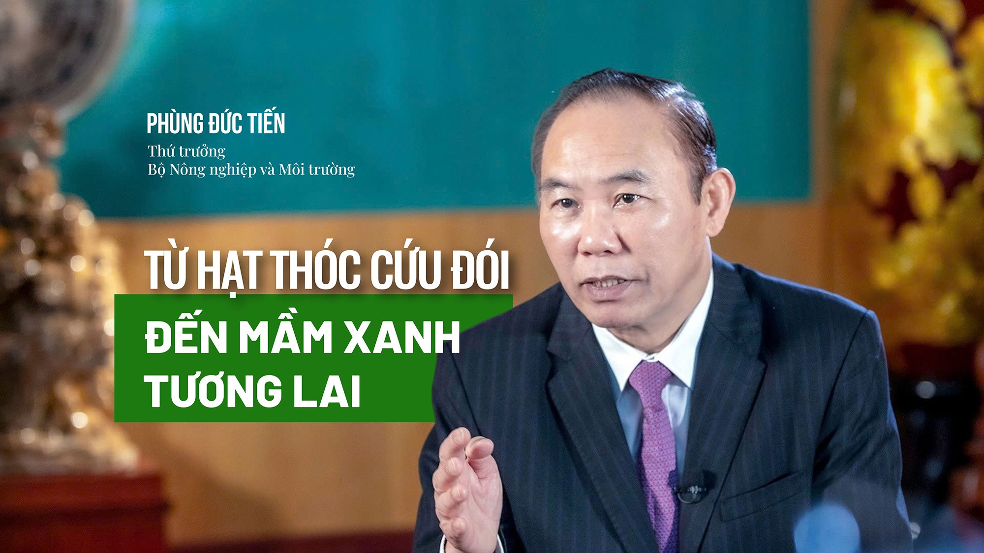 Từ hạt thóc cứu đói đến mầm xanh tương lai