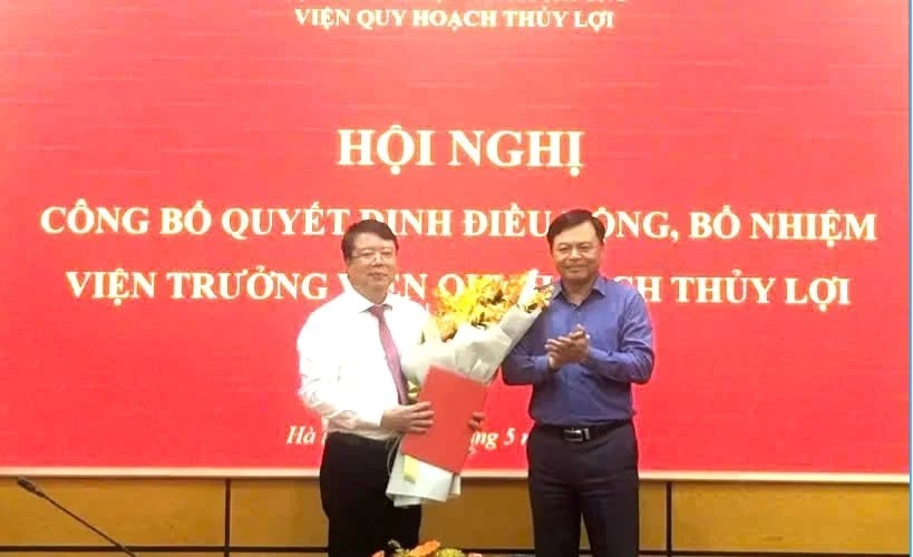 Ông La Đức Dũng làm Viện trưởng Viện Quy hoạch Thủy lợi
