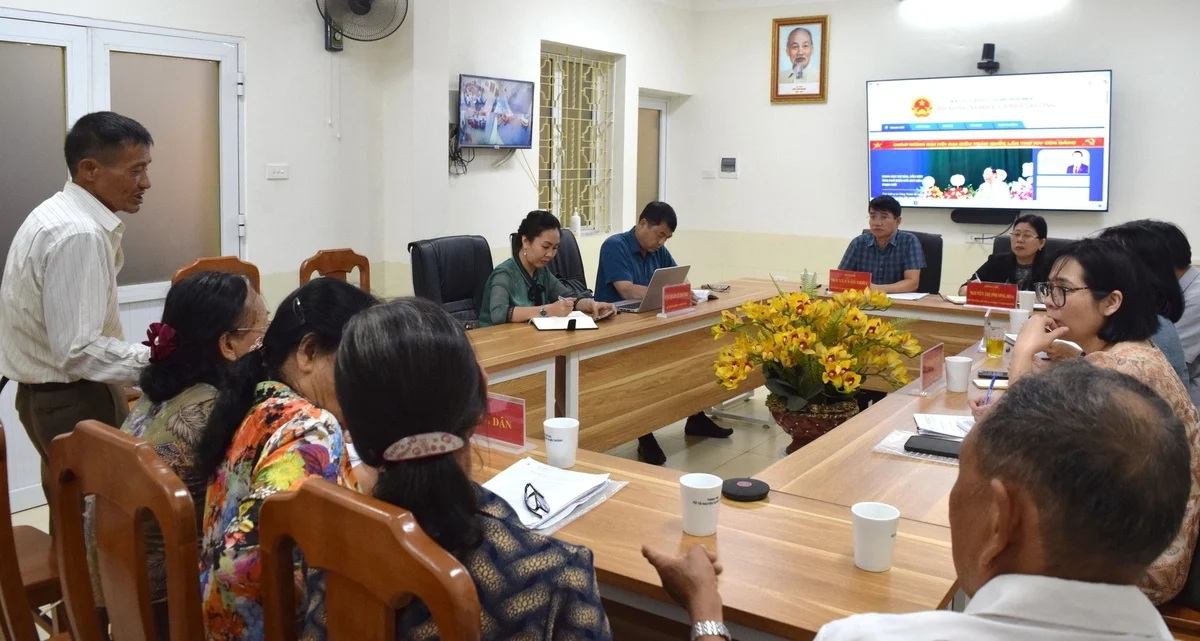 Lãnh đạo Bộ Nông nghiệp và Môi trường tiếp công dân định kỳ tháng 6/2025