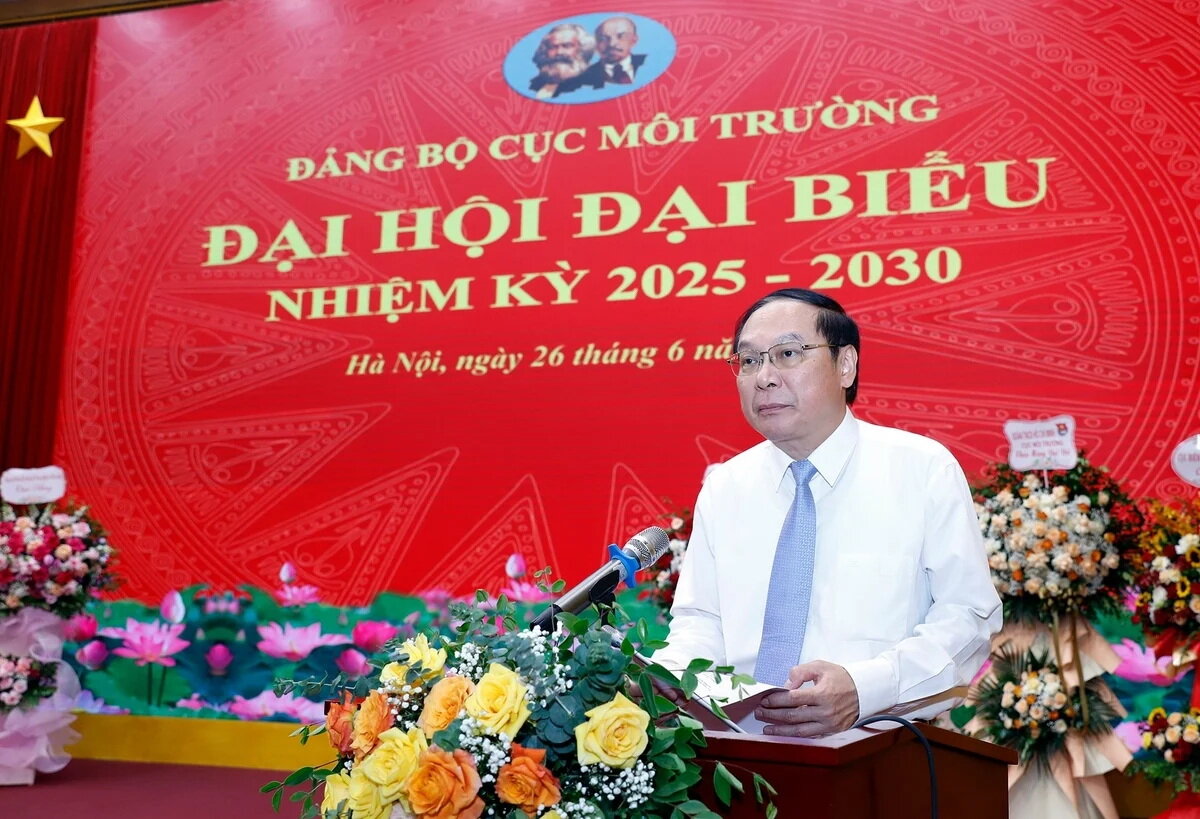 Đảng bộ Cục Môi trường quyết tâm đổi mới vì phát triển xanh và bền vững