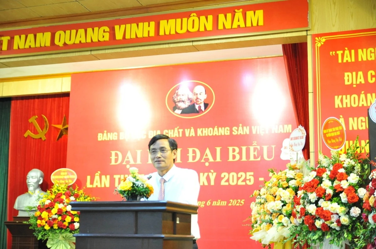 Đảng bộ Cục Địa chất và Khoáng sản Việt Nam: Phát huy vai trò lãnh đạo, tìm kiếm và bảo vệ khoáng sản quốc gia