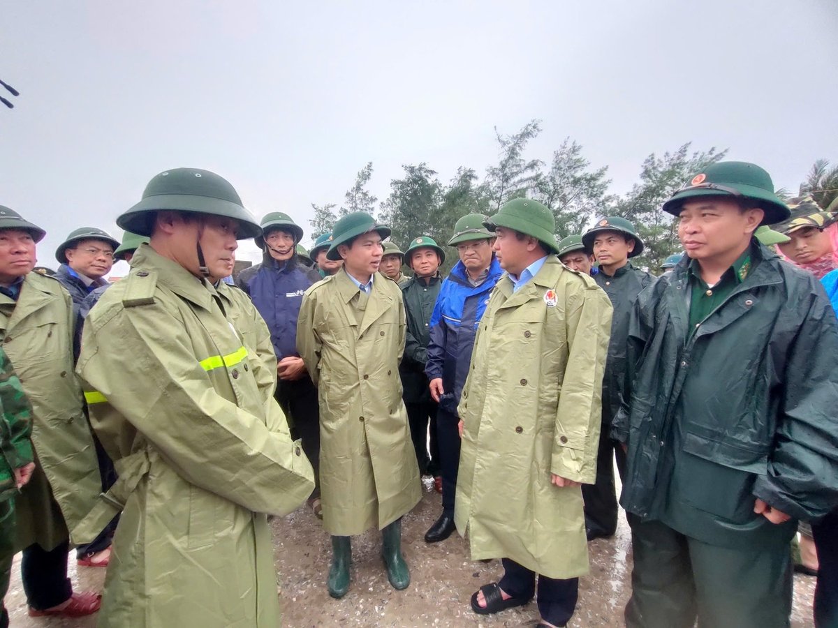 Ninh Bình: Lập tổ công tác ứng trực 24/7, sẵn sàng phương án sơ tán dân