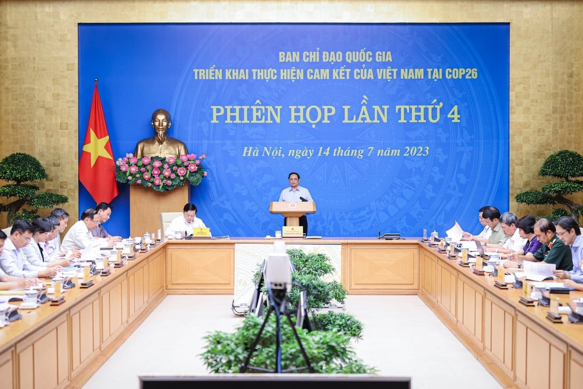 Chính phủ kiện toàn Ban Chỉ đạo quốc gia triển khai cam kết COP26