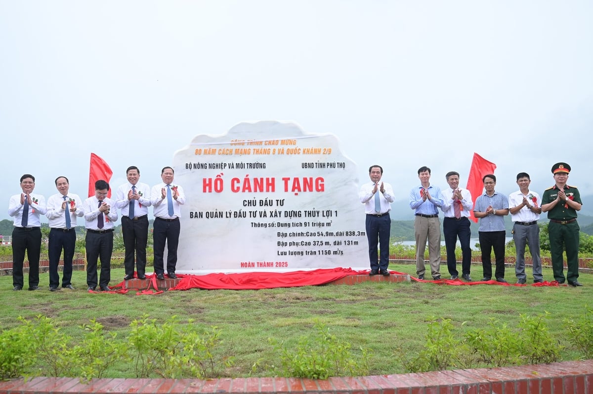 Phát huy tối đa hiệu quả của công trình thủy lợi trọng điểm hồ Cánh Tạng