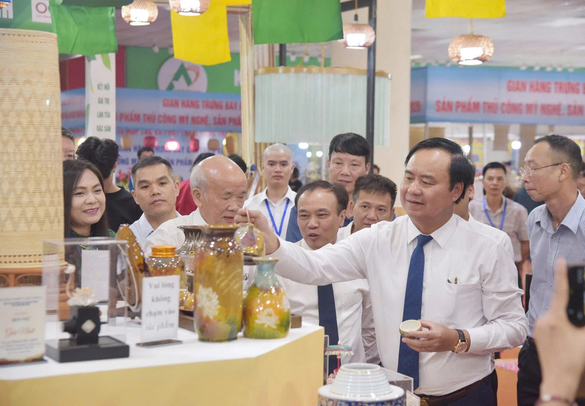 55 sản phẩm xuất sắc đoạt giải tại Hội thi sản phẩm thủ công mỹ nghệ