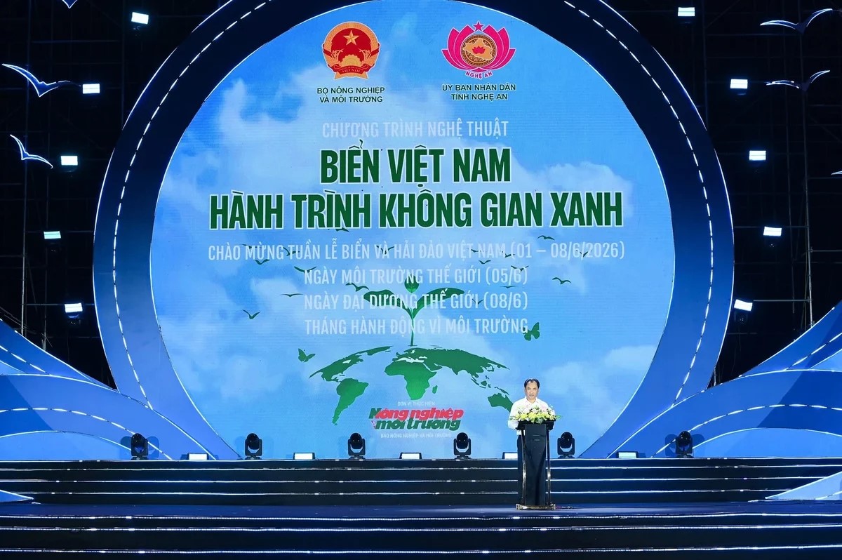 'Biển Việt Nam - Hành trình không gian xanh' lan tỏa thông điệp bảo vệ môi trường và biển đảo