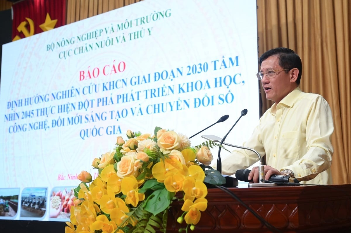 Để khoa học công nghệ trong chăn nuôi và thú y đột phá